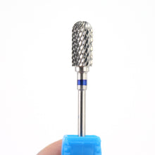 Load image into Gallery viewer, 28 Types Tungsten Blue Rainbow Carbide Nail Drill Bit Electric Nail Mills Cutter for Manicure Machine Nail Files Accessories