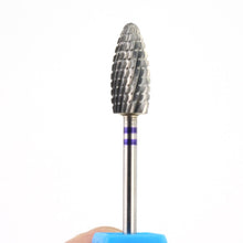 Load image into Gallery viewer, 28 Types Tungsten Blue Rainbow Carbide Nail Drill Bit Electric Nail Mills Cutter for Manicure Machine Nail Files Accessories