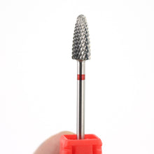 Load image into Gallery viewer, 28 Types Tungsten Blue Rainbow Carbide Nail Drill Bit Electric Nail Mills Cutter for Manicure Machine Nail Files Accessories