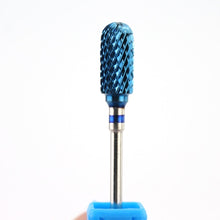Load image into Gallery viewer, 28 Types Tungsten Blue Rainbow Carbide Nail Drill Bit Electric Nail Mills Cutter for Manicure Machine Nail Files Accessories