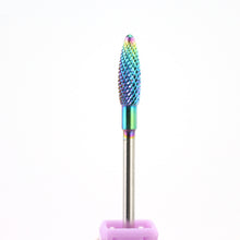 Load image into Gallery viewer, 28 Types Tungsten Blue Rainbow Carbide Nail Drill Bit Electric Nail Mills Cutter for Manicure Machine Nail Files Accessories