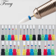 Load image into Gallery viewer, Milling Cutter For Manicure Ceramic Mill Manicure Machine Set Cutter For Pedicure Electric Nail Files Nail Drill Bit Feecy