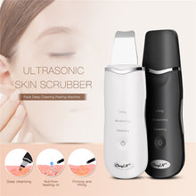 Load image into Gallery viewer, Professional Ultrasonic Facial Skin Scrubber Ion Deep Face Cleaning Peeling Rechargeable Skin Care Device Beauty Instrument 42