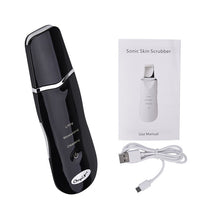 Load image into Gallery viewer, Professional Ultrasonic Facial Skin Scrubber Ion Deep Face Cleaning Peeling Rechargeable Skin Care Device Beauty Instrument 42
