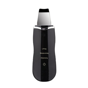 Professional Ultrasonic Facial Skin Scrubber Ion Deep Face Cleaning Peeling Rechargeable Skin Care Device Beauty Instrument 42