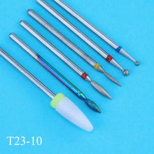 Load image into Gallery viewer, 6pcs/pack Diamond Nail Milling Cutter Rotary Burr for Nail Files Cuticle Clean Drill Bits Apparatus for Manicure Art Tools
